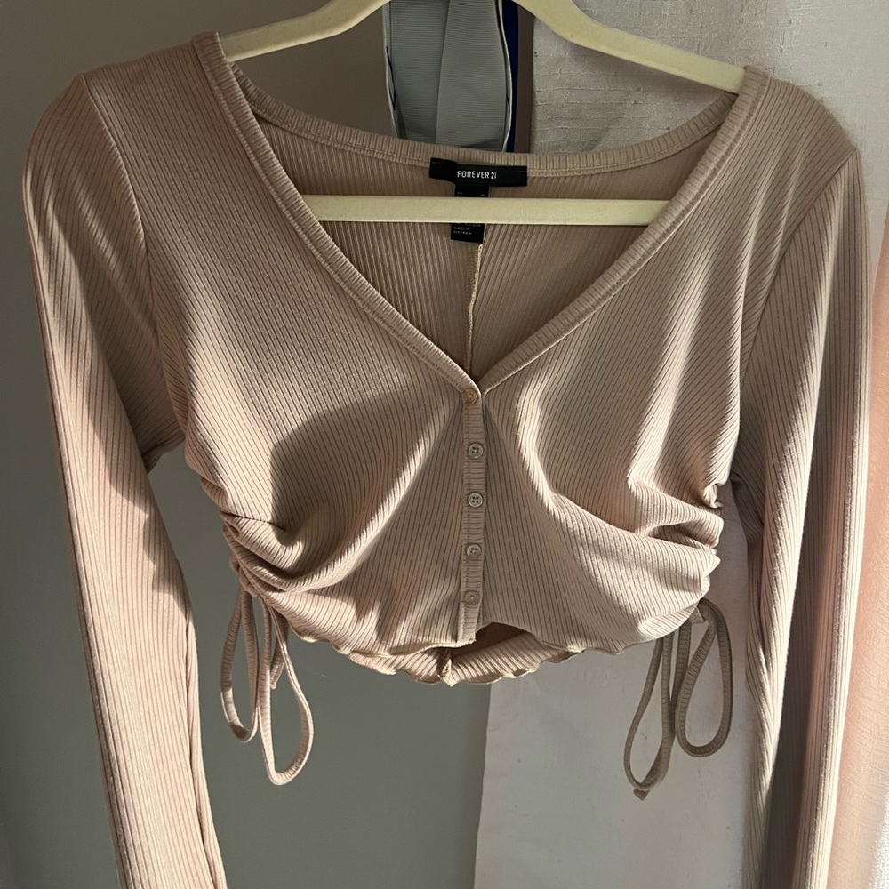 Forever 21 ribbed long sleeve